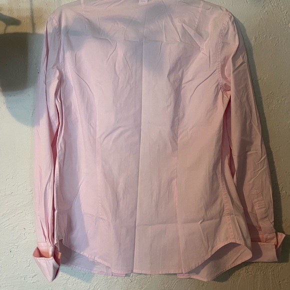 Moda International Light  Pink Button Down Long sleeve - Picture 4 of 5